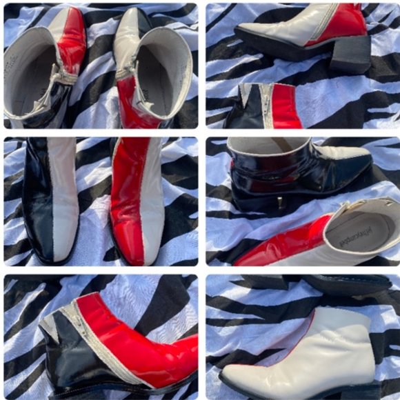 Hand painted Jeffrey Campbell boots - Picture 3 of 4